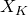 upper X Subscript upper K