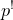 p Superscript factorial