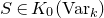 upper S element of upper K 0 left parenthesis normal upper V normal a normal r Subscript k Baseline right parenthesis