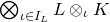 circled times Underscript iota element of upper I Subscript upper L Endscripts upper L circled times Subscript iota Baseline upper K