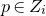 p element of upper Z Subscript i