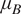 mu upper B