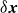 delta bold italic x
