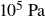 10 Superscript 5 Baseline normal upper P normal a