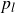 p Subscript l