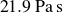 21.9 normal upper P normal a normal s