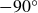 minus 90 Superscript ring