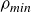 rho Subscript italic min