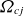 upper Omega Subscript c j