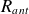 upper R Subscript a n t