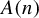 upper A left parenthesis n right parenthesis