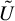upper U overtilde