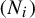 left parenthesis upper N Subscript i Baseline right parenthesis
