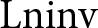 Lninv