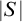 StartAbsoluteValue upper S EndAbsoluteValue