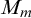 upper M Subscript m
