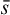 s overbar