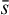 s overbar