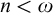 n less than omega