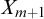 upper X Subscript m plus 1