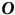 bold italic upper O