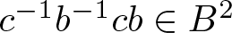 c minus 1 b minus 1 cb element of upper B 2