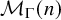 script upper M Subscript normal upper Gamma Baseline left parenthesis n right parenthesis