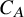 upper C Subscript upper A