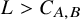 upper L greater than upper C Subscript upper A comma upper B