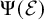 normal upper Psi left parenthesis script upper E right parenthesis