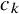 c Subscript k