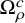 normal upper Omega Subscript rho Superscript c