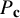 upper P Subscript bold c