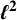 bold italic script l squared