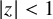 StartAbsoluteValue z EndAbsoluteValue less than 1