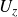 upper U Subscript z