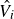ModifyingAbove upper V With caret Subscript i