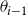 theta Subscript i minus 1