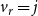 v Subscript r Baseline equals j