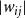 StartAbsoluteValue w Subscript i j Baseline EndAbsoluteValue