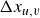 normal upper Delta x Subscript u comma v
