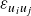 epsilon Subscript u Sub Subscript i Subscript u Sub Subscript j