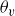 theta Subscript v