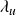 lamda Subscript u