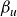 beta Subscript u