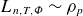 upper L Subscript n comma upper T comma upper Phi Baseline tilde rho Subscript p