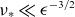 nu Subscript asterisk Baseline much less than epsilon Superscript negative 3 divided by 2