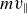 m v Subscript parallel to