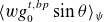 left angle bracket w g 0 Superscript t comma b p Baseline sine theta right angle bracket Subscript psi