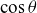 cosine theta